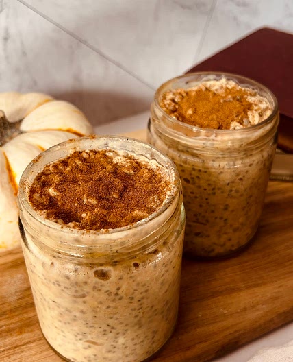 Pumpkin Pie Overnight Oats
