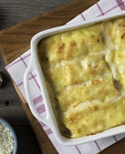 Ham and Cheese Cannelloni