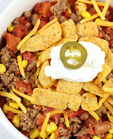 Crockpot Taco Soup