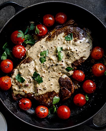 Easy creamy pepper sauce