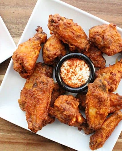 Fried Hot Wings