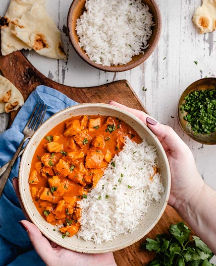 Crock Pot Salmon Tikka Masala