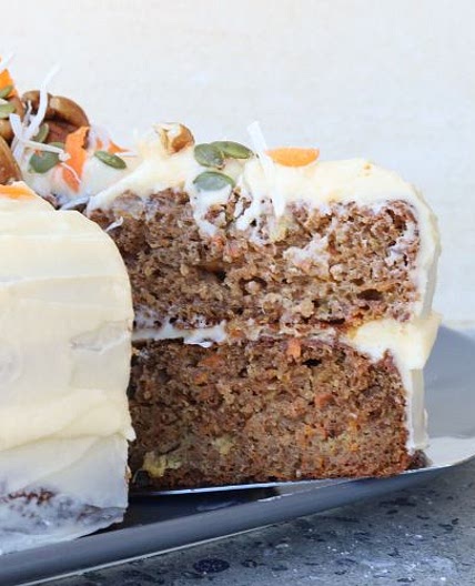 Sourdough Carrot Cake