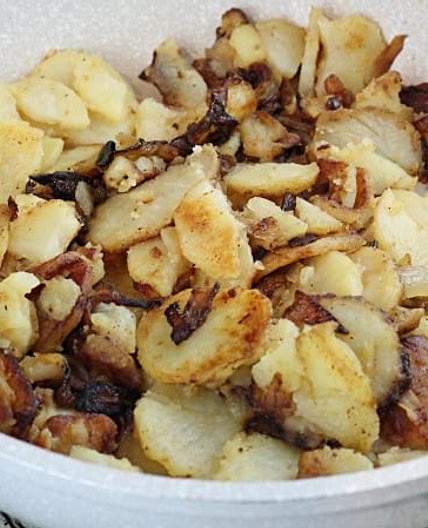Fried Potatoes and Onions