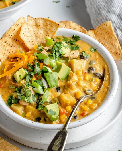 Southwest Chicken Corn Chowder