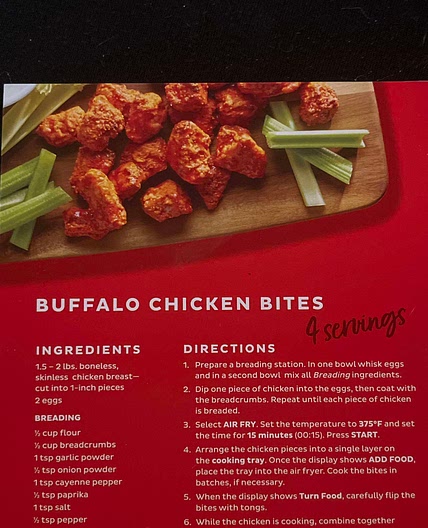 Buffalo chicken bites
