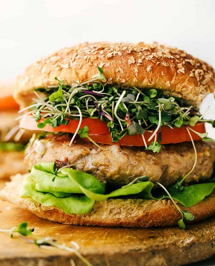 Air Fryer Turkey Burgers