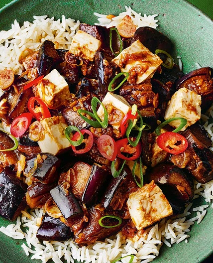 Miso Tofu & Aubergine