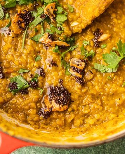Masoor Dal Tadka (Red Lentil Dal)