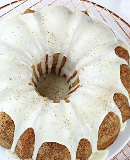 Eggnog Pound Cake