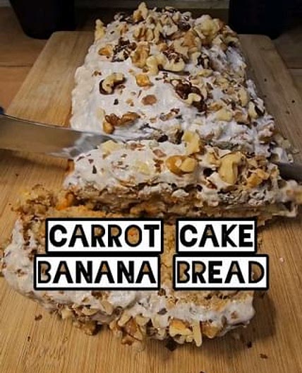 Carrot Cake Banana Bread