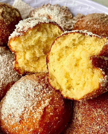 German Curd Donuts - Quark Ballchen