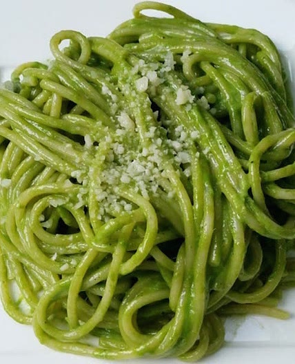 Tallarines Verdes(Peruvian Green Spaghetti)