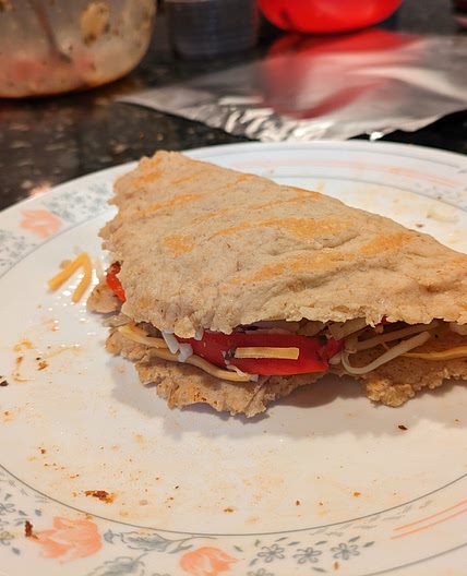 High Protein Flatbread Wrap