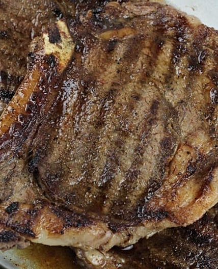 Pan Seared Ribeye Steak