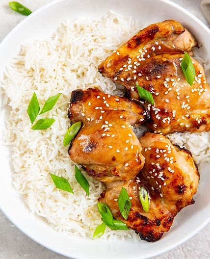 Air Fryer Teriyaki Chicken Thighs