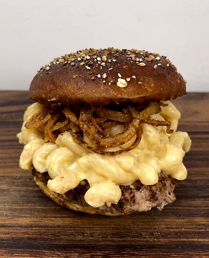 Mac and cheese Burger