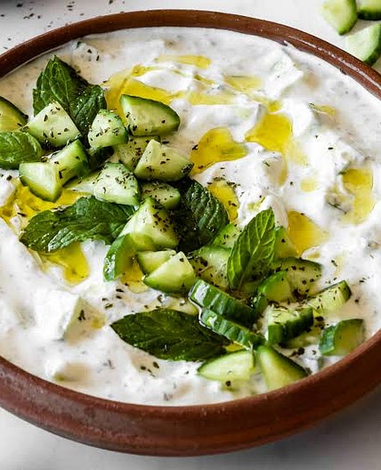 Yogurt salad
