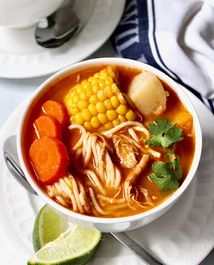 Abuela's Chicken Noodle Soup (Sopa De Pollo) Recipe