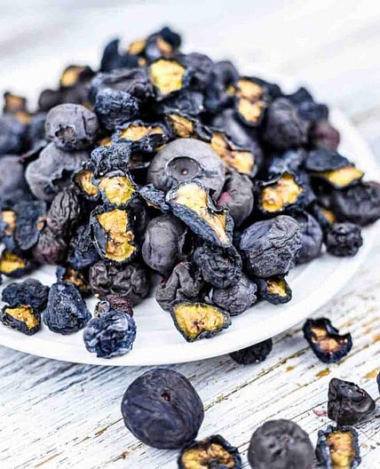 How To Make Dehydrated Blueberries