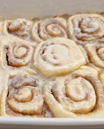 No Yeast Cinnamon Rolls