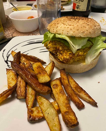 Panino con pollo “fritto”