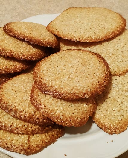 Кунжутное печенье
