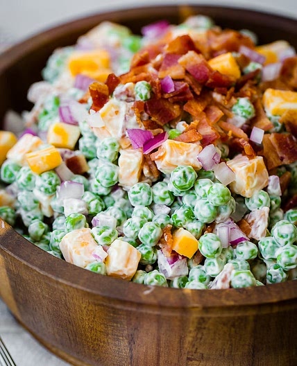 Southern English Pea Salad