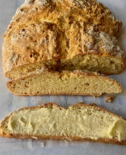 Irish White Soda Bread 
