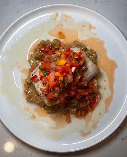 Mahi Mahi & Sweet Pepper Relish
