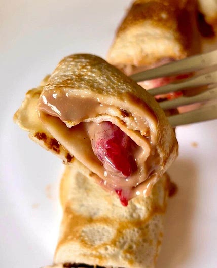 Easy Crêpes and Raspberry Recipe