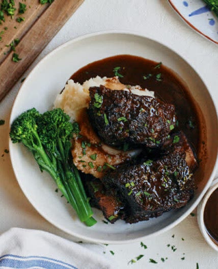 Red Wine Braised Short Ribs