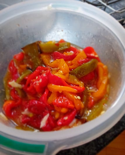 ensalada pimientos