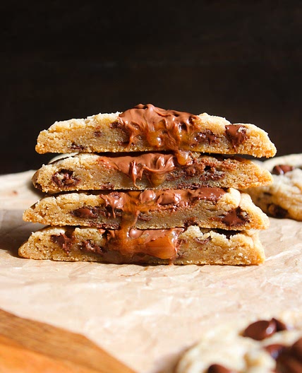 Chocolate Caramel Cookies