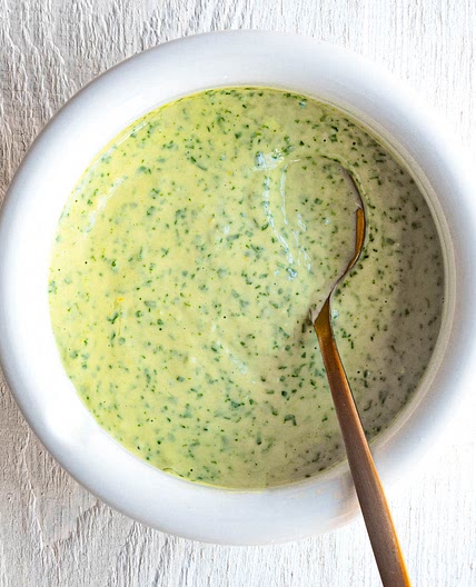 5-Minute Lemon Herb Tahini Recipe