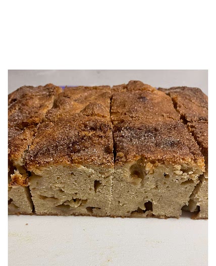 Apple & Cinnamon Blondie