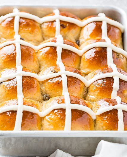 The Softest Hot Cross Buns