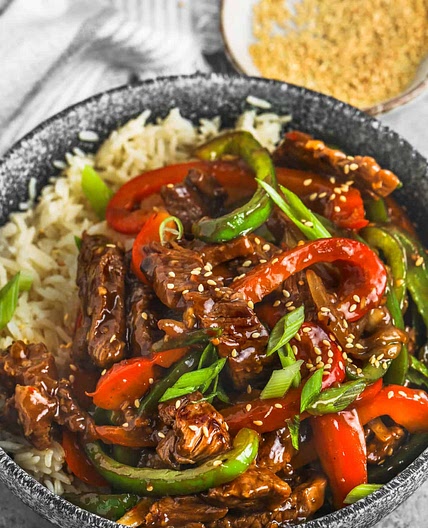 Easy Pepper Steak