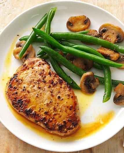 Dijon-Honey Pork Chops