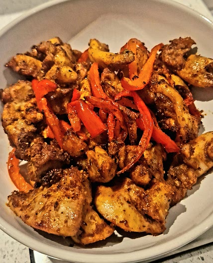 Chicken Thigh Fajitas