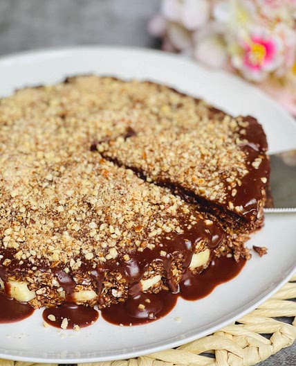 No-Bake Banana Cake