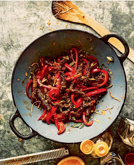 CRISPY SESAME & ORANGE BEEF STIR FRY