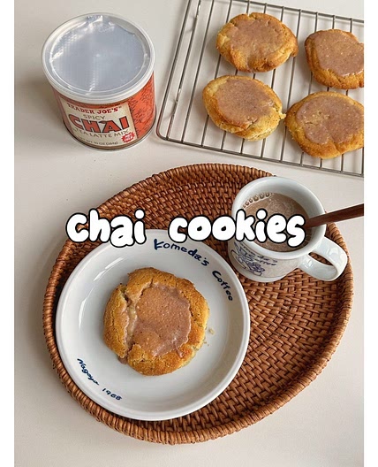Chai cookies
