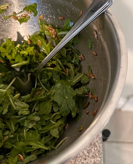 Easy jam vinaigrette