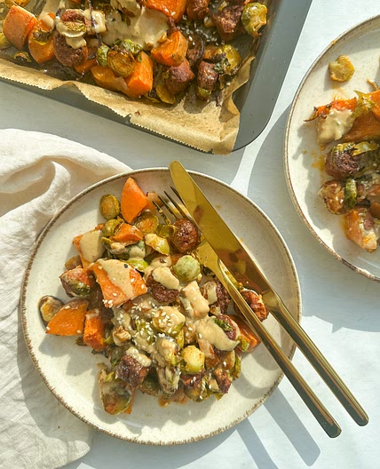 Fall Harvest Sheet Pan Dinner