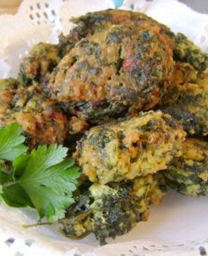 Boñuelos de Espinaca