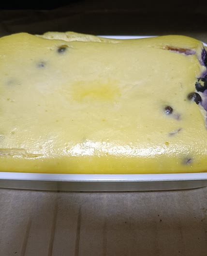 Topfen Blaubeer Auflauf