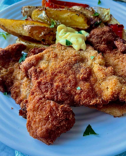 Crispy Turkey Schnitzel 