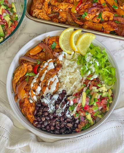 Chicken Fajita Bowl 