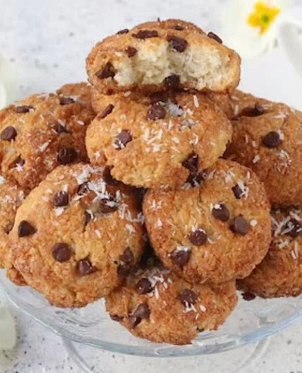 Biscotti veg cocco e cioccolato
